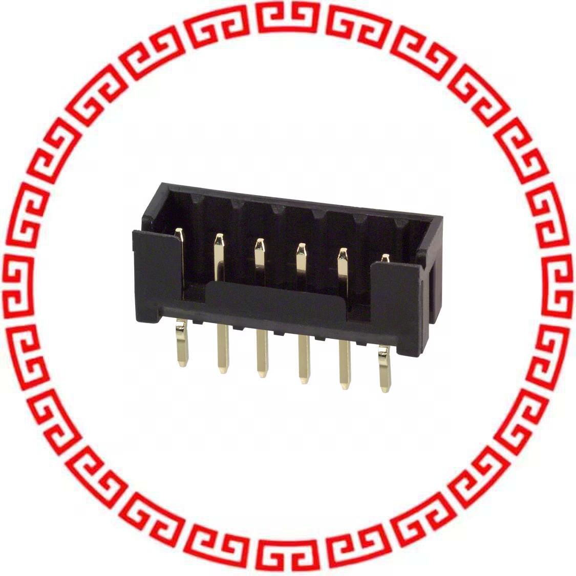 DF3-6P-2DSA(01) CONN HEADER 6POS 2MM VERT GOLD