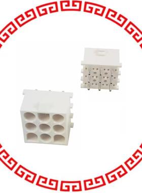 350828-1 CONN HEADER 9POS VERT .250 TIN