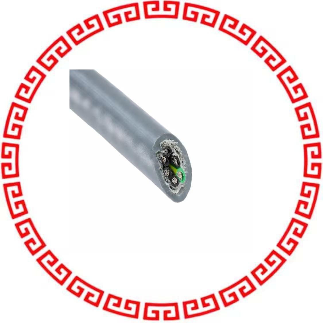 80117 SL005 ECOFLEX PUR 6CON 22AWG BRAID