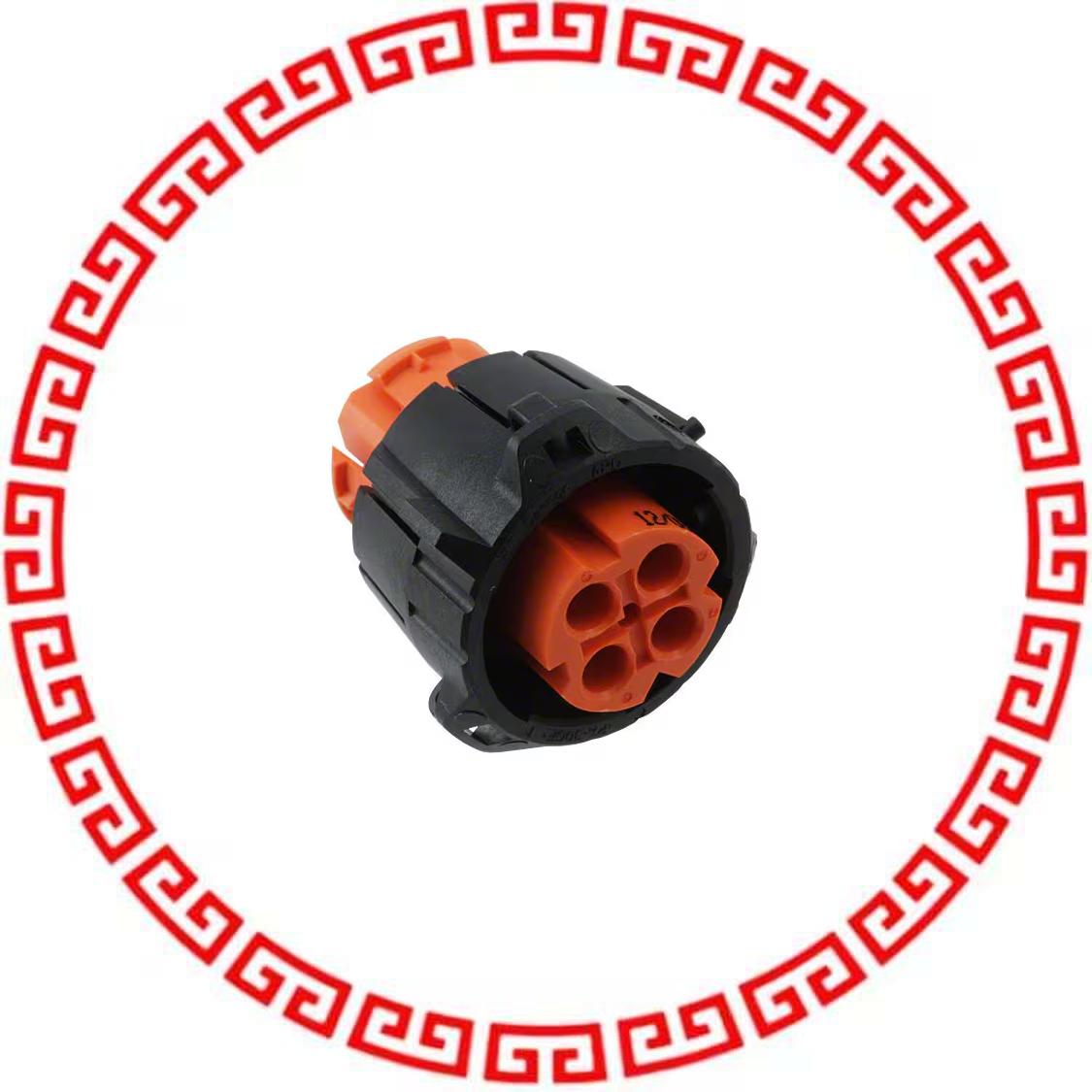 APD-59BS-HV CONN PLUG HSG FMALE 4POS INLINE