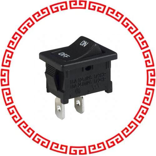 DA102J12S215DQF SWITCH ROCKER SPST 16A 125V