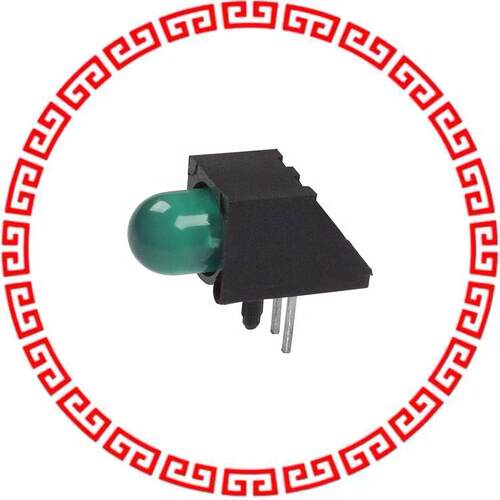 5307H5 LED GREEN T1-3/4 RT ANG PCB