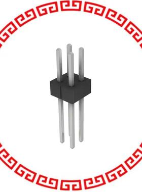 PEC02DADN CONN HEADER .100 DUAL STR 4POS