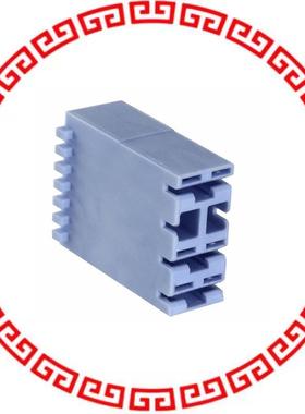 521295-1 CONN RCPT HOUSING 0.25 4POS BLUE