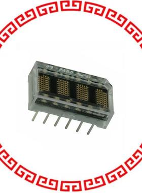HCMS-2903 LED DISPLAY 5X7 4CHAR 3.8MM GRN