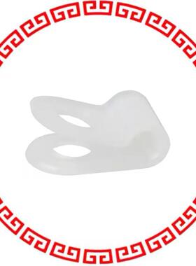 7621 CBL CLAMP P-TYPE WHITE FASTENER