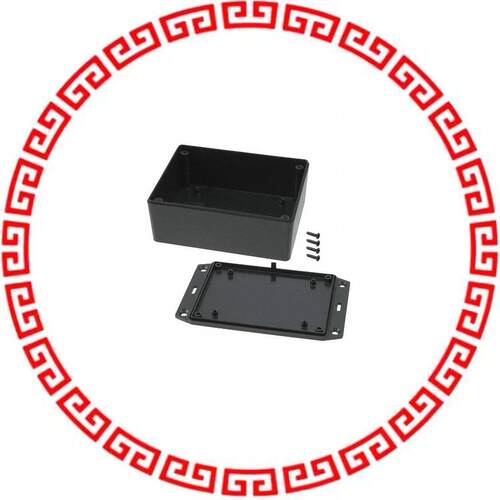1591XXSSFLBK BOX PLASTIC BLK 4.43