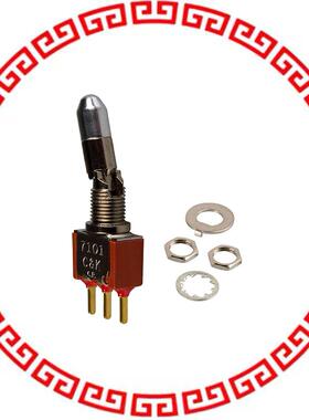 7101K2CBE SWITCH TOGGLE SPDT 0.4VA 20V