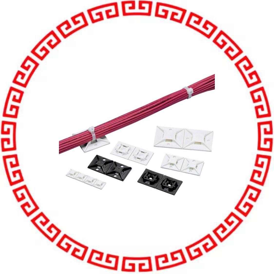 ABM112-A-D CABLE TIE HLDR ADH 2=2 HOLDERS