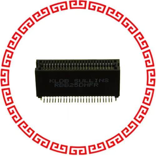 RBB25DHFR CONN EDGE DUAL FMALE 50POS 0.050