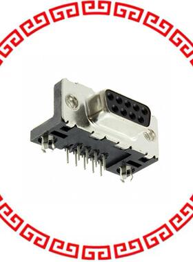 LD09S33E4GX00LF CONN D-SUB RCPT 9POS R/A SOLDER