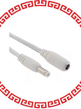 10-01253 CBL M-F 2.5MM 6' 18AWG WHT