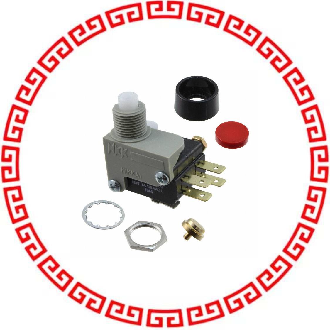 SCB25P15A-4CA SWITCH PUSHBUTTON DPDT 15A 125V