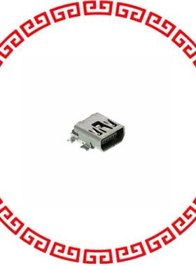 565790576 CONN RECEPT USB 5POS RT ANG SMD