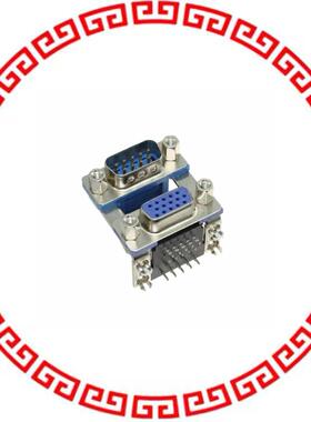 1-1775210-1 CONN D-SUB PLUG/RCPT 9/15POS R/A