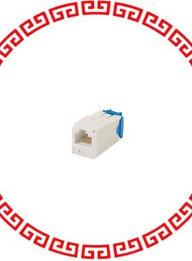 CJ6X88TGEI MINI-COM MODULE, CAT 6A, UTP, 8