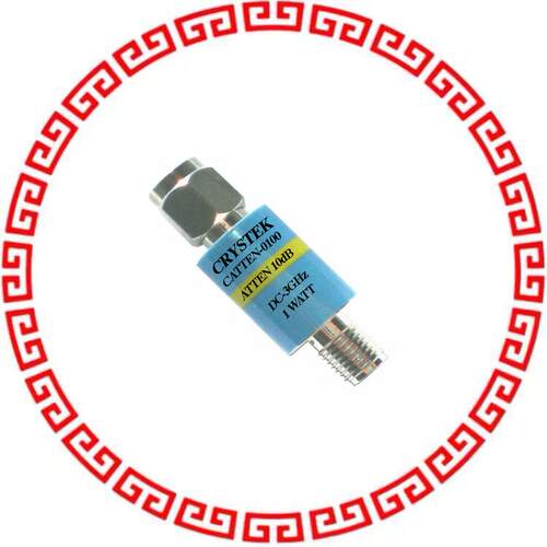 CATTEN-0100 RF ATTENUATOR 10DB 50OHM SMA
