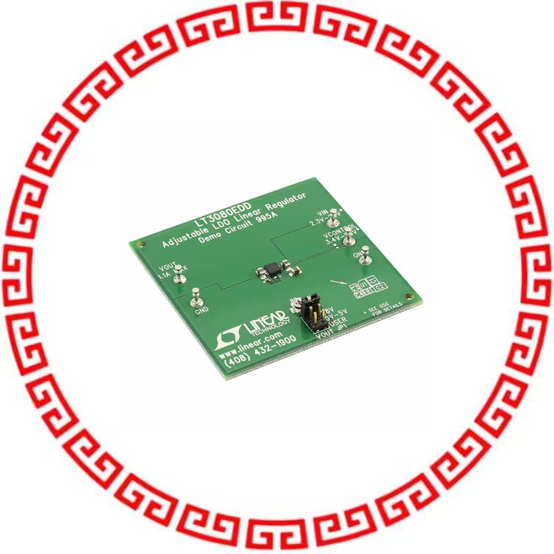 DC995A EVAL BOARD LDO REG LT3080
