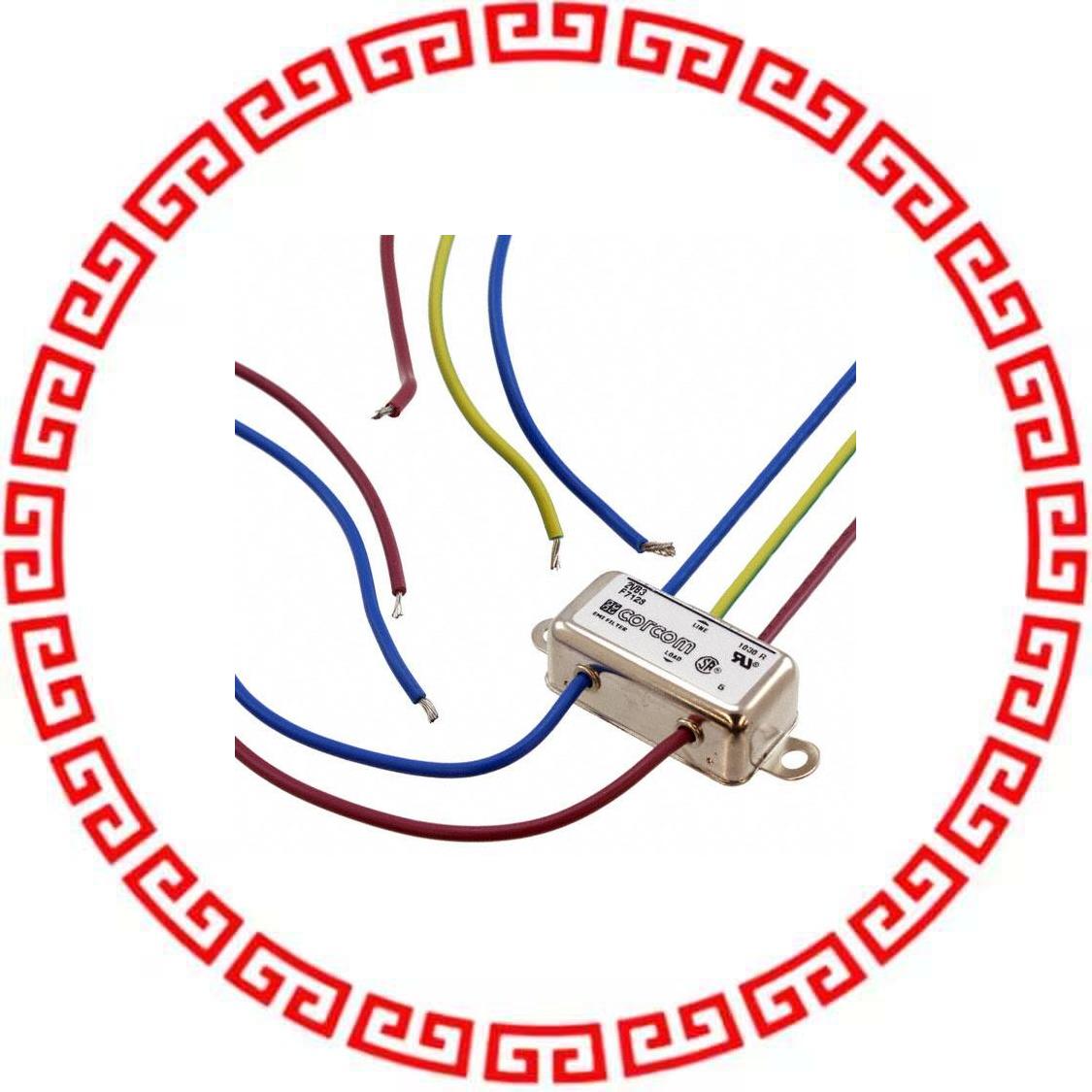 2VB3 LINE FILTER 250VAC 2A CHASS MNT