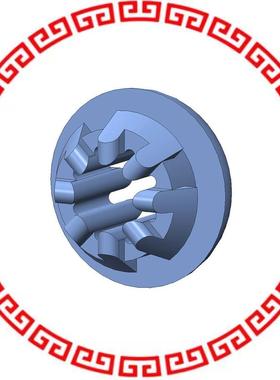 P-411-C8002 SCREW GROMMET THRMPL BLUE