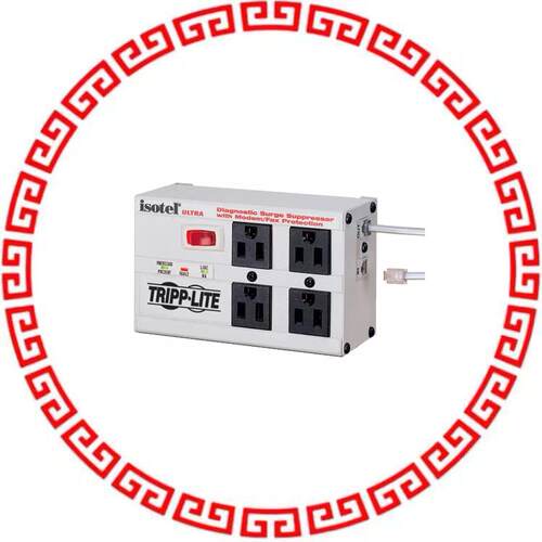 ISOTEL4 ULTRA SURGE SUPPR 4OUT 6'CORD W/RJ11
