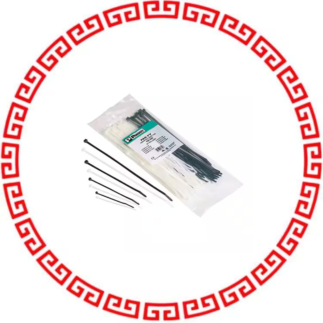 KB-550 CABLE TIE PAN-TY ASSORT 100/PKG