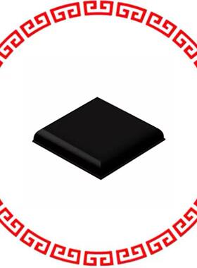 SJ6105 BUMPER SQU 1.275L X 1.275W BLK