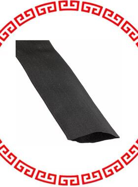 HFT5000-70/35-0-SP HEATSHRK FABRIC BLK 1=1M