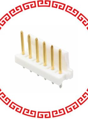 3-641209-6 CONN HEADER 6POS VERT .156 GOLD