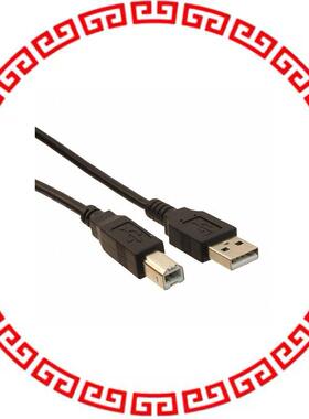 3021007-06 CBL USB A-B CON 6' 26/28 AWG
