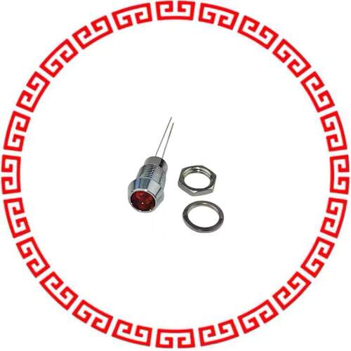 L65DR12L LED 5MM RED DIFFUSED PANELMT