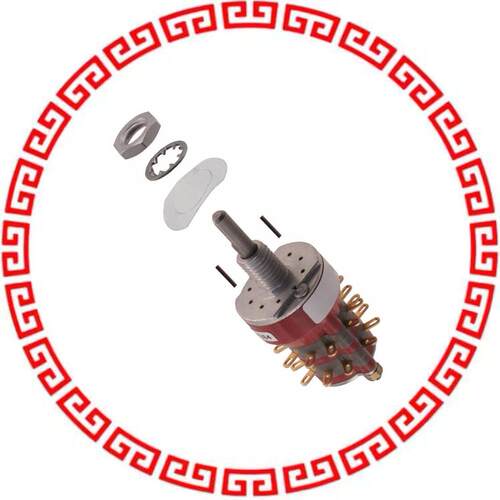 71AD36-02-1-AJN SWITCH ROTARY 2-10POS 250MA 115V