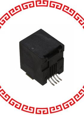 73306-111LF CONN MOD JACK 4P4C R/A UNSHLD
