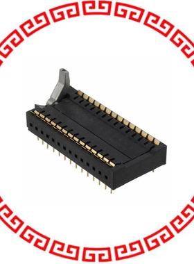 28-526-11 CONN IC DIP SOCKET ZIF 28POS GLD