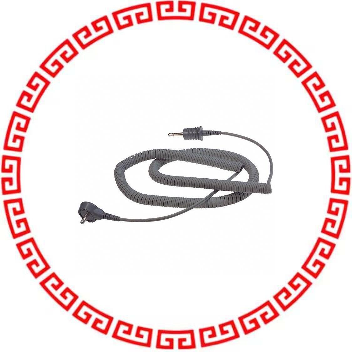 2370 COILED CORD DUAL COND GND 10