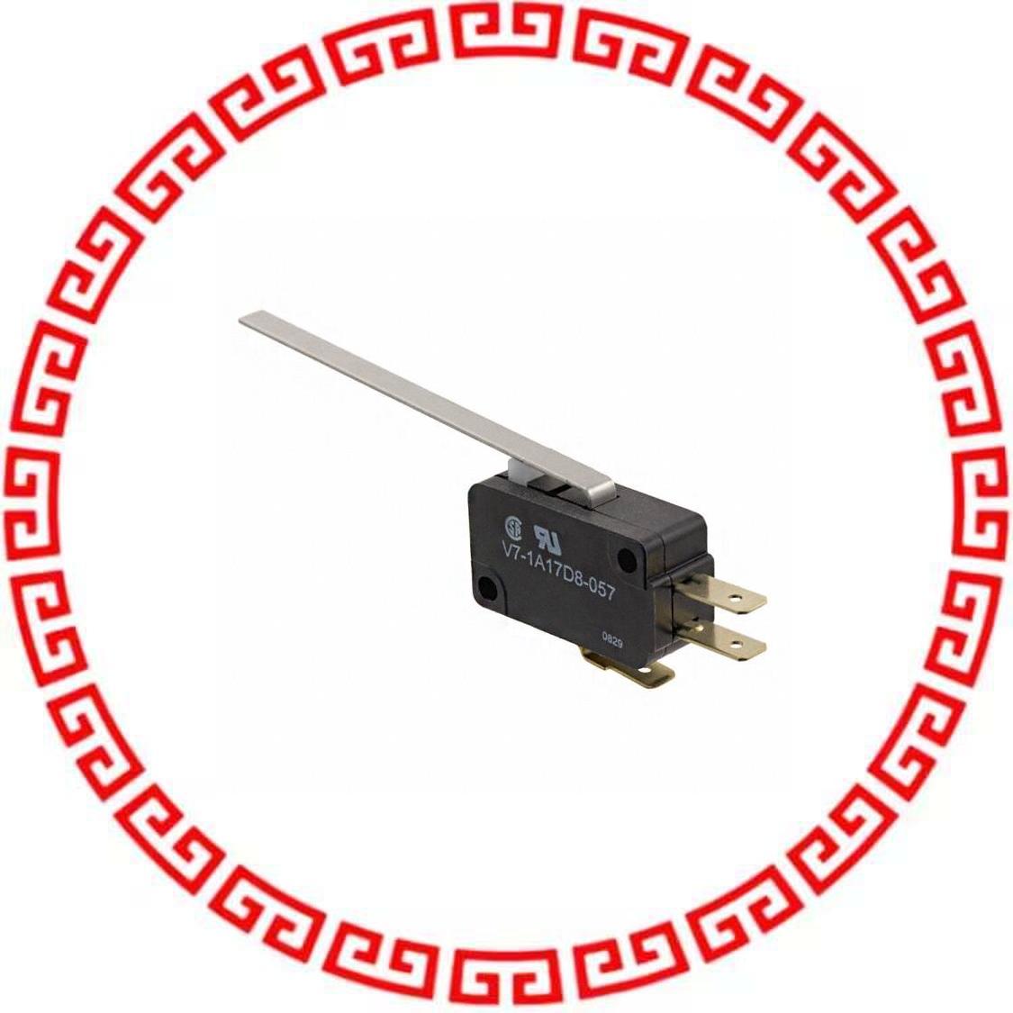 V7-1A17D8-057 SWITCH SNAP ACTION SPDT 5A 125V