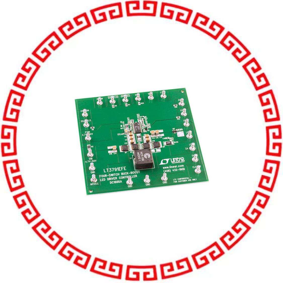 DC1666A BOARD DEMO LED DRIVER LT3791