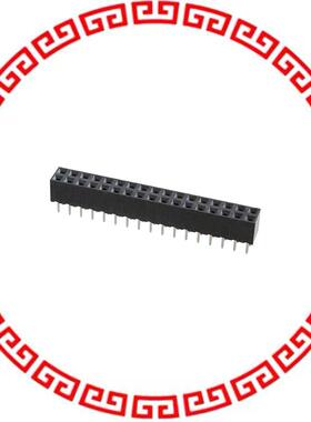 M22-7141742 2X17 POS DIL VERT SOCKET