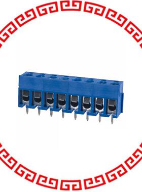 OSTTA080161 TERMINAL BLOCK 5MM VERT 8POS PCB