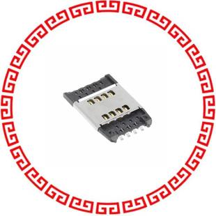 CCM03 SAM PULL SIM PUSH CONN R122 3504LFT CARD