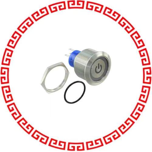 AV2510M612Q04 SWITCH PUSH SPST-NO 3A 250V