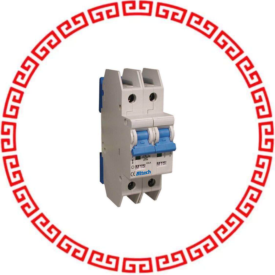 2CU5L CIR BRKR THRM-MAG 5A LEVER