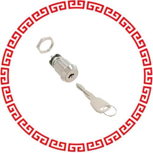 CKL13EFW01 SWITCH KEYLOCK 3POS SPDT 3A 250V