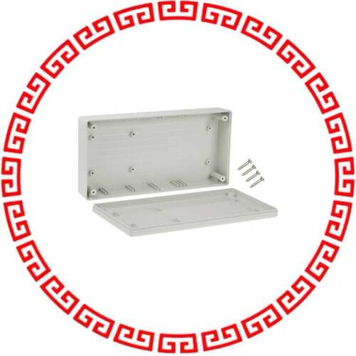 1599HSGY BOX PLASTIC GRAY 8.66
