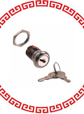 Y1011U2C203NBE SWITCH KEYLK 2POS SPDT 0.4VA 20V