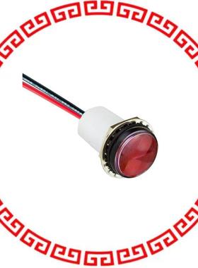 PML50RFVW LED RED ROUND PANEL MOUNT