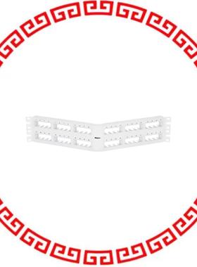 CPPA48FMWWH MINI COM 48 PORT FLUSH MOUNT ANG