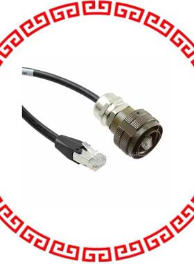 C-RJFTV5E1706MG15 CABLE MOD 8P8C PLUG-PLUG 4.92'