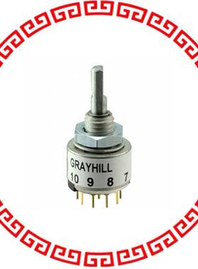 56P36-01-1-09N SWITCH ROTARY 9POS 200MA 115V
