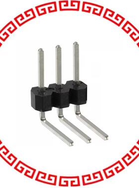 PEC03SBCN CONN HEADER .100 SINGL R/A 3POS